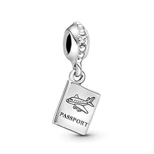 
                        
                          Muat gambar ke penampil Galeri, Pandora Jewelry Passport Travel Dangle Cubic Zirconia Charm in Sterling Silver - JOY2ESpree
                        
                      