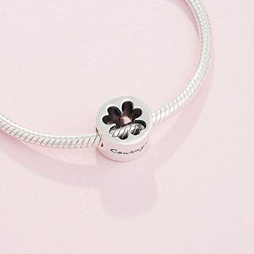 Pandora Jewelry Luck and Courage Four-Leaf Clover Sterling Silver Charm - JOY2ESpree