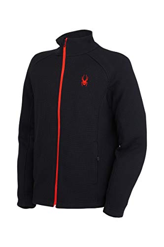 Spyder Active Sports Men's Constant Full Zip Mid-Weight Mock Neck Sweater