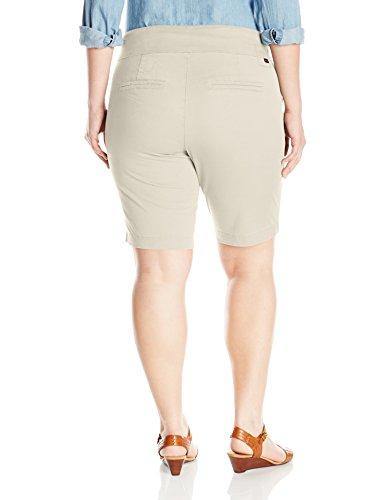 Jag Jeans Women's Plus-Size WM Ainsley Pull-On Bermuda Short In Bay Twill