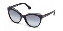 
                        
                          Cargar imagen en el visor de la galería, Sunglasses Balenciaga BA 93 BA 0093 69B shiny bordeaux / gradient smoke, 58
                        
                      