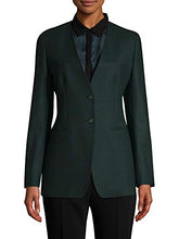 
                        
                          Load image into Gallery viewer, MaxMara Women's Cina Wool Collarless Blazer Sz 8 Oil
                        
                      