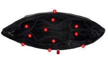 
                        
                          Cargar imagen en el visor de la galería, Vercord Purse Organizer Insert Bag Tote Handbags Pocketbook Inserts Organizers Zipper 11 Pockets Black Medium
                        
                      