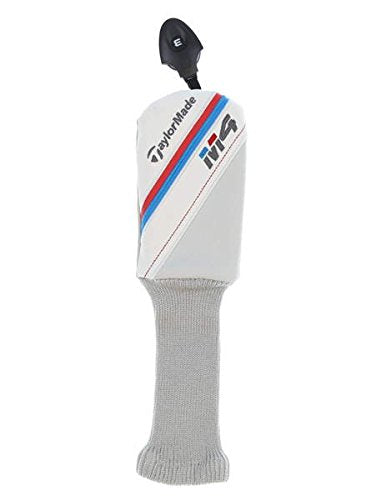TaylorMade 2018 M4 Hybrid Headcover W/Adjustable Tag White/Red/Blue - JOY2ESpree