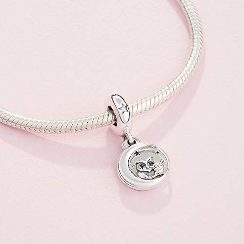 Pandora Jewelry Always by Your Side Owl Dangle Cubic Zirconia Charm in Sterling Silver - JOY2ESpree