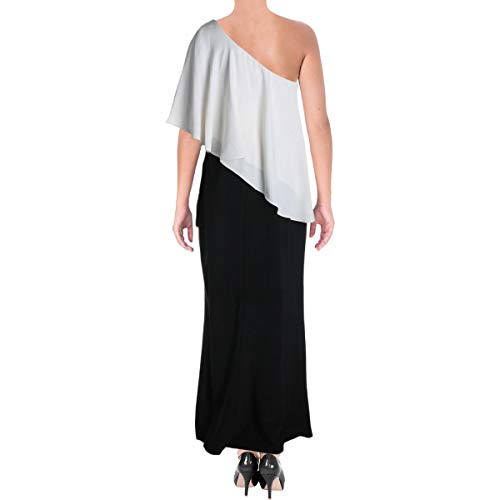 LAUREN RALPH LAUREN Womens Nene Asymmetric One-h Evening Dress
