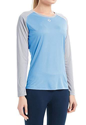 Women's UPF 50+ Sun Protection Hiking Shirts Long Sleeve Quick Dry Rashguard Athletic Running Fishing Shirts - JOY2ESpree