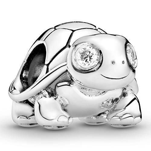Pandora Jewelry Twinkling Turtle Cubic Zirconia Charm in Sterling Silver - JOY2ESpree