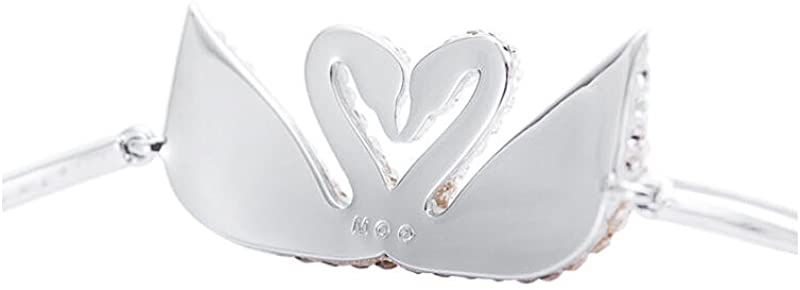 SWAROVSKI Women's Iconic Swan Crystal Jewelry Collection, Rhodium Finish - JOY2ESpree
