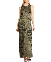 
                        
                          Muat gambar ke penampil Galeri, LAUREN RALPH LAUREN Womens Deming Metallic Maxi Evening Dress
                        
                      