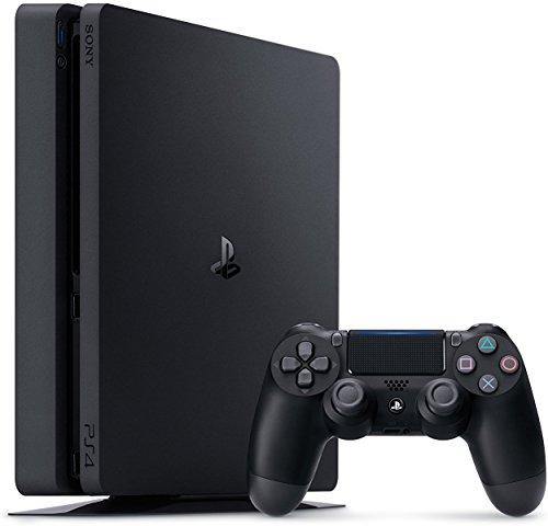 SONY PlayStation 4 Slim 1TB Console, Light & Slim PS4 System, 1TB Hard Drive, All the Greatest Games, TV, Music & More - JOY2ESpree