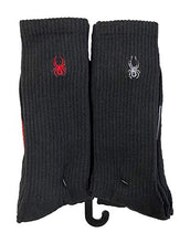 
                        
                          Cargar imagen en el visor de la galería, Spyder - 5-pair Crew Socks - Black with Stitched Logo, size 6-12
                        
                      