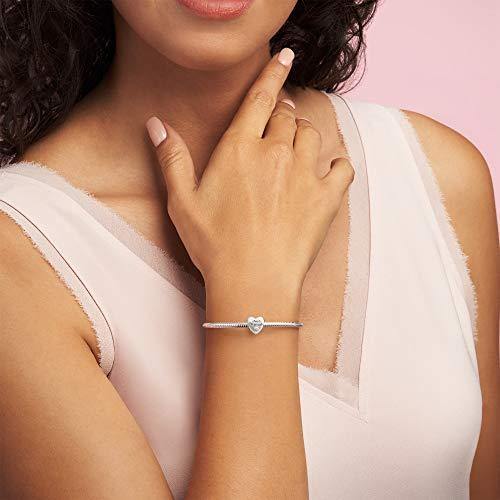 Pandora Jewelry Friendship Heart Cubic Zirconia Charm in Sterling Silver - JOY2ESpree