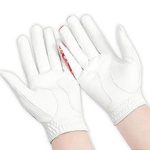 
                        
                          Load image into Gallery viewer, wosofe Golf Glove Women Ladies Pair Cool Leather Both Hand Summer Floral Colorful Breathable Sport Gloves - JOY2ESpree
                        
                      