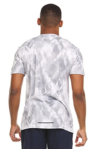 Russell Athletic Mens Dri-Power Victory Tie-dye Short Sleeve Crew