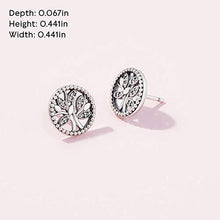 
                        
                          画像をギャラリービューアに読み込む, Pandora Jewelry Sparkling Family Tree Stud Cubic Zirconia Earrings in Sterling Silver - JOY2ESpree
                        
                      