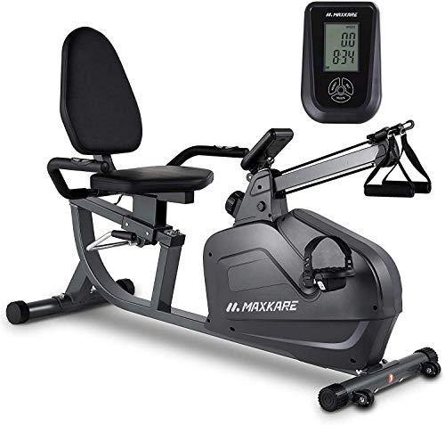 MaxKare Recumbent Exercise Bike Stationary Magnetic Indoor Cycling Bike - JOY2ESpree