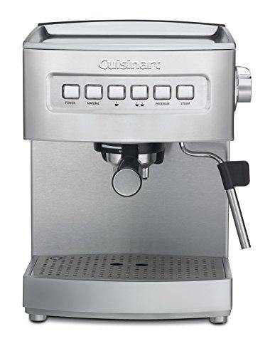 Cuisinart EM-200NP1 Programmable 15-Bar Espresso Maker, 12.8"(L) x 9.25"(W) x 10.63"(H) - JOY2ESpree
