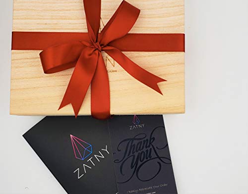 ZATNY Deluxe Healing Crystals in Wooden Box