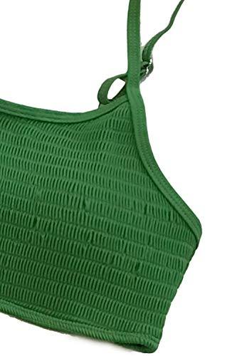 CUPSHE Women's Bikini Swimsuit Ruched Thong Two Piece Bathing Suit - JOY2ESpree