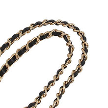 
                        
                          Load image into Gallery viewer, kilofly 2pc Gold Plated Faux Leather Removable Clutch Chain Shoulder Straps Set
                        
                      