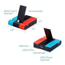 
                        
                          Cargar imagen en el visor de la galería, NADESSA Switch Dock, Replacement for Nintendo Switch Docking Station - JOY2ESpree
                        
                      