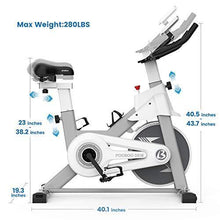 
                        
                          Cargar imagen en el visor de la galería, pooboo Indoor Cycling Bike with Magnetic Resistance Exercise Bikes Stationary - JOY2ESpree
                        
                      