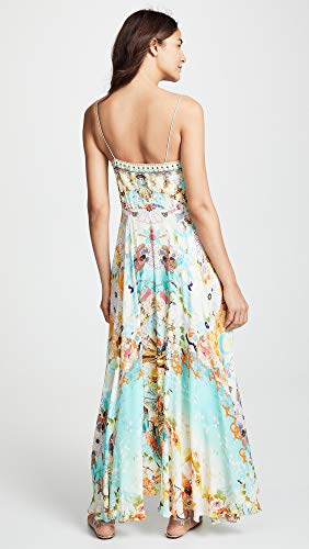 Camilla Women's Long Dress with Tie Front