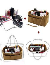 
                        
                          Muat gambar ke penampil Galeri, Felt Fabric Purse Tote Diaper Bag Organizer Insert Bag in Bag with Zipper Inner Pocket For Neverfull Speedy
                        
                      