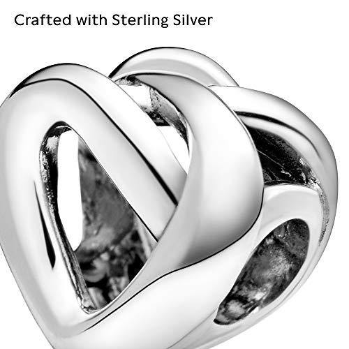 Pandora Jewelry Knotted Heart Sterling Silver Charm - JOY2ESpree