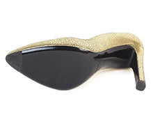 
                        
                          Load image into Gallery viewer, MaxMara Women's Zufolo Metallic Leather Pumps - JOY2ESpree
                        
                      