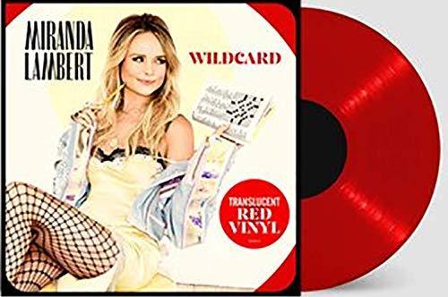 Miranda Lambert - Wildcard (Translucent Red Vinyl) LP Record - JOY2ESpree