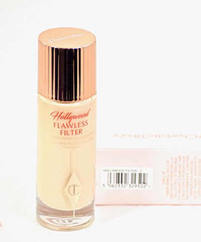 Charlotte Tilbury Hollywood Flawless Filter Face Foundation Primer & Highlight - 1 oz Full Size (Shade 2)