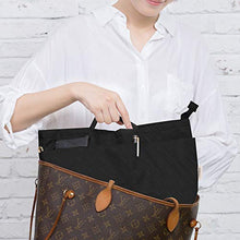 
                        
                          Cargar imagen en el visor de la galería, iN. Purse Organizer Insert with zipper Nylon fabric for women Handbags &amp; Totebag
                        
                      