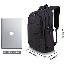 
                        
                          Load image into Gallery viewer, Travel Laptop Backpack Water Resistant Anti-Theft Bag with USB Charging Port
                        
                      