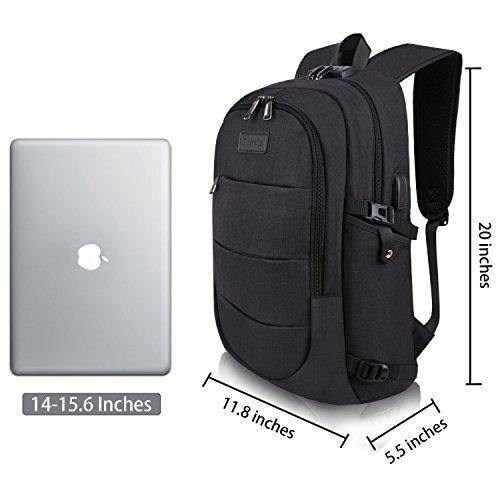 Travel Laptop Backpack Water Resistant Anti-Theft Bag with USB Charging Port - JOY2ESpree