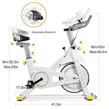 
                        
                          將圖片載入圖庫檢視器 HONRISE Indoor Exercise Bike, Shock-absorbing Cycling Bike, with LCD Display, Speed Adjustment, Seat Cushion, Ipad Mount - JOY2ESpree
                        
                      