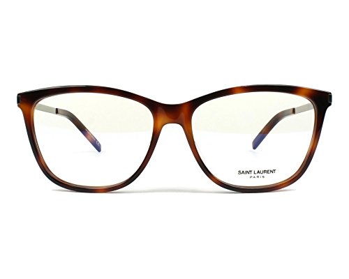 Saint Laurent - SL 92, Geometric, metal, women, DARK HAVANA(002), 56/15/140