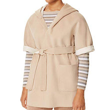 
                        
                          Load image into Gallery viewer, MARINA RINALDI Women's Nadia Short Sleeve Coat, Beige
                        
                      