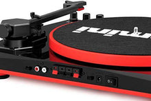 
                        
                          Muat gambar ke penampil Galeri, Gemini Sound TT-900 Series Stereo Belt Drive Turntable Sound System Set, 3 Speed Vinyl Record Bluetooth Player with Dual 50W Watts Speakers, Black/Red - JOY2ESpree
                        
                      