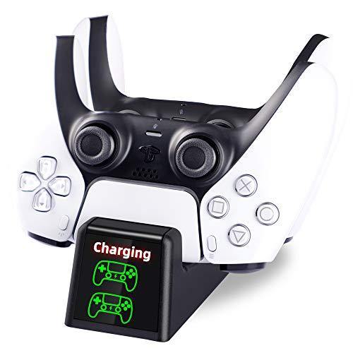 PS5 Controller Charger, Dual USB Type C PS5 DualSense Controller Charging Station - JOY2ESpree
