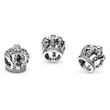 
                        
                          Muat gambar ke penampil Galeri, Pandora Jewelry Fairytale Crown Cubic Zirconia Charm in Sterling Silver - JOY2ESpree
                        
                      