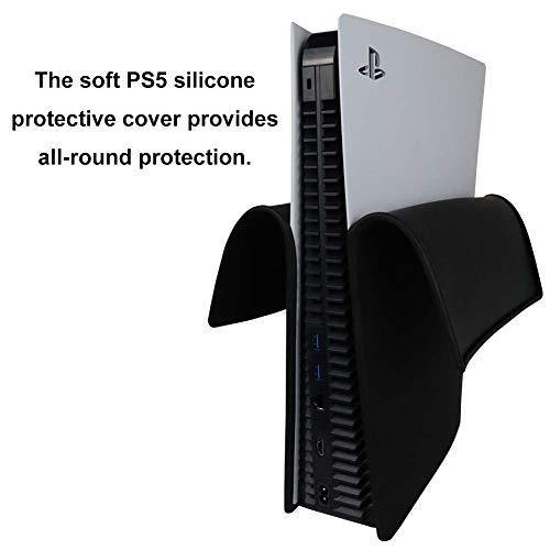 Aosai PS5 Silicone Skin Cover, Dustproof Anti-Scratch Anti-Fall Protector Case for Sony Playstation - JOY2ESpree