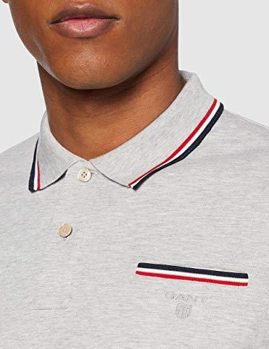 GANT Men's 3 Color Tipping Pique Short Sleeve Rugger (252161) - JOY2ESpree