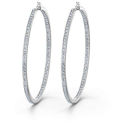Swarovski Rare Hoop Pierced Earrings - JOY2ESpree