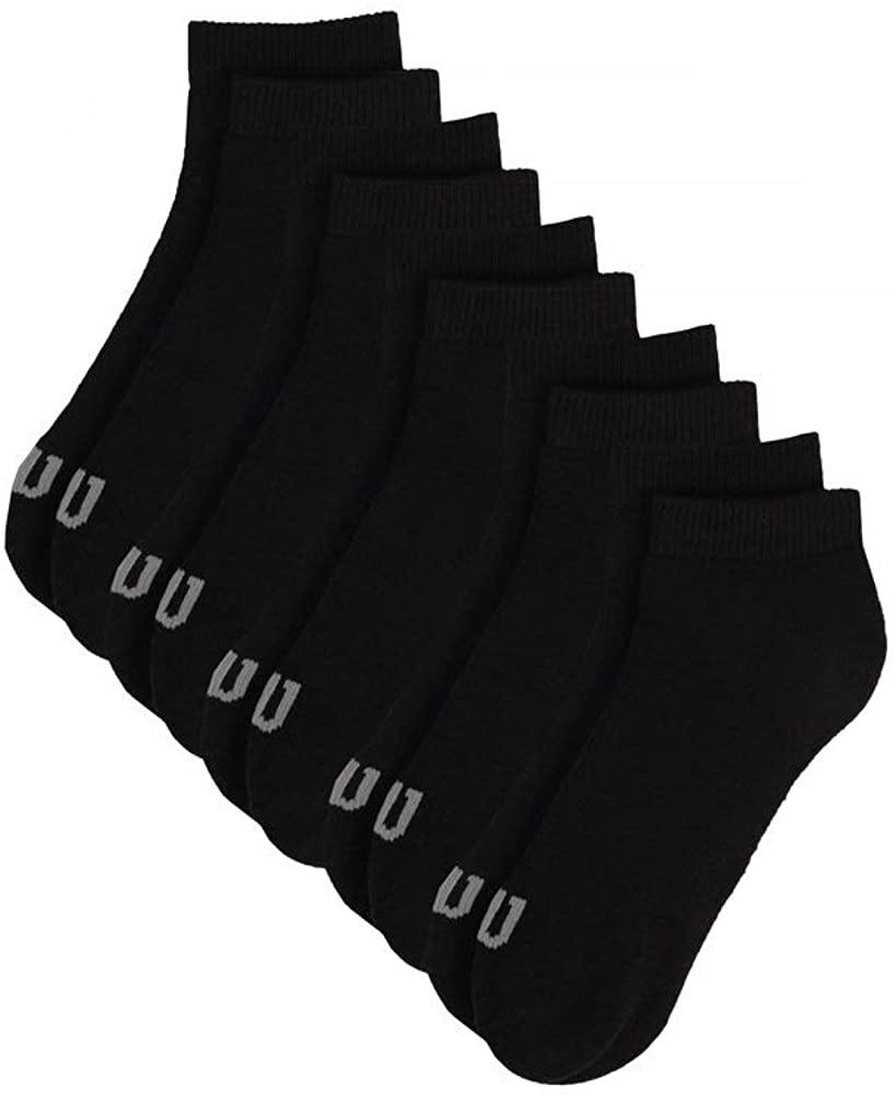 Wilson mens Athletic Moisture Wicking Low-cut Socks, 5 Pack Multipack - JOY2ESpree