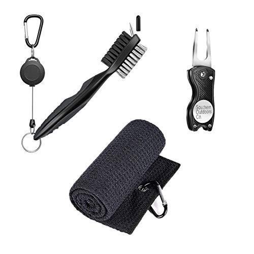 Southern Outdoors Co. Golf Accessories Bundle with Golf Towel, Golf Ball Marker - JOY2ESpree