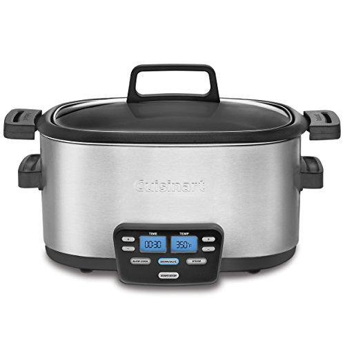 Cuisinart MSC-600 3-In-1 Cook Central 6-Quart Multi-Cooker: Slow Cooker, Brown/Saute, Steamer - JOY2ESpree