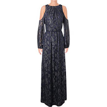 
                        
                          गैलरी व्यूवर में इमेज लोड करें, Ralph Lauren Womens Burnout Cold Shoulder Gown Dress
                        
                      