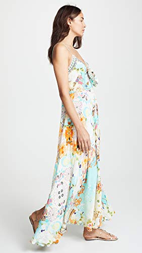 Camilla Women's Long Dress with Tie Front